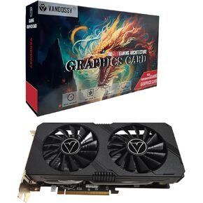 Radeon RX 5700 XT Graphics Card, 8GB GDDR6 256-Bit RDNA Architecture 1755/1905 MHz (Base/Boost Clock) DirectX 12 HDMI DP PCIe4.0 AAA PC Gaming Video Card for Office Gaming (RX 5700 XT 8GB)