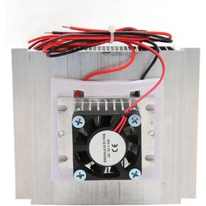 12V Thermoelectric Peltier Refrigeration Cooling System, Semiconductor Refrigeration System, DIY Kit Cooling Device Heat Exchanger Kit, for Conditioner Refrigerator