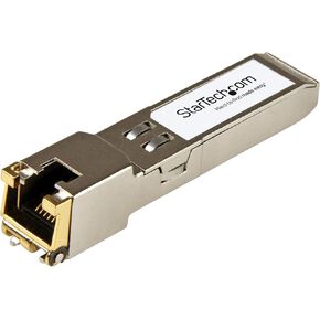 StarTech.com Extreme Networks 10050 Compatible SFP Module - 1000BASE-T - SFP to RJ45 Cat6/Cat5e - 1GE Gigabit Ethernet SFP - RJ-45 100m - (10050-ST)