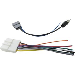 70-7552 Car Stereo Wiring Harness Adapter Cable Radio Install Plug Compatible for Subaru 2009-2014 Forester (no factory navigation), 20-Pin Plug