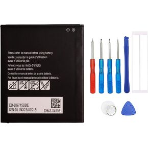 New Rechargeable Battery EB-BG715BBE Compatible with Samsung Galaxy Xcover Pro SM-G715 with Tools