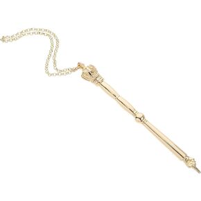 SAFIGLE Gold Plated Torah Pointer with Crown Design, Elegant Handcrafted Yad for Bat Mitzvah, for Celebrations, Metal Reading Tool, 8 Inch Length