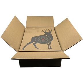 50 Sheets ISPC/USPSA/IDPA 13 x 16 Inch Silhouette Cardboard Shooting Targets Paper Shooting Targets