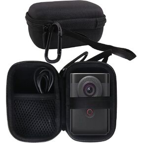 WERJIA Hard Travel Case Compatible with Canon PowerShot V10 Vlog Camera (small)
