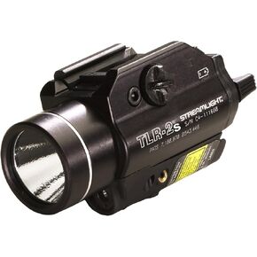 Streamlight 69230 TLR-2s 300-Lumen Rail-Mounted Tactical Weapon Light with Strobe and intergrated Red Beam, Black