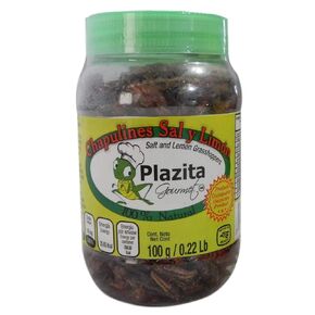 Chapulines (grasshoppers) - Gourmet edible insects from Oaxaca Mexico 100 G - 3.52 Oz (Salt and Lemon)