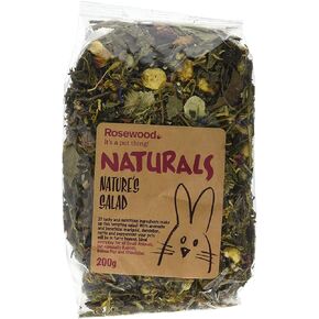 Rosewood Boredom Breaker Natural Treats Natures Salad 200g (Pack of 2)