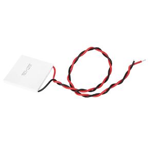 EVTSCAN TEC1-12707 Thermoelectric Cooler Module 40 x 40 mm, 12V Ceramic Plate Peltier Module, 51W Cooling Power, for CPU Cooling, Mini Fridge
