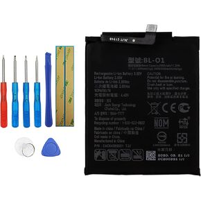 BL-01 Replacement Battery Compatible with LG K20 2019 K8+ LM-X120EMW LM-X120 with Toolkit