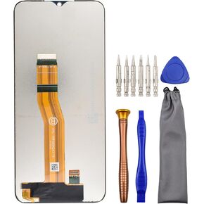 Complete Screen LCD Digitizer Touch Assembly Replacement for Honor X8 5G VNE-N41 with Tool Kit Black 6.5"
