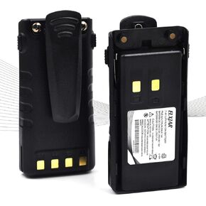 (2-Pack) 7.4V 2600mAh Li-ion Battery BLO-008 for Wouxun KG-UV8D KGUV8D Two Way Radio