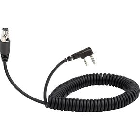 Arrowmax CABLE-AHDH00-K2 5-Pin Headphone Cable Compatible with Compatible with BaoFeng BTECH UV-5R UV-5RA UV-5RE UV-5R3 BF-F8HP UV-82HP Kenwood 2-PIN NX-1200 NX-1300 NX-P1200 NX-P1300 NX-3220