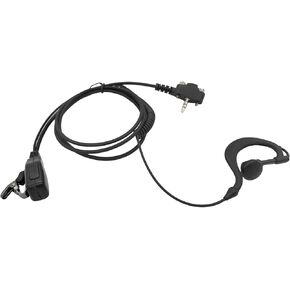PZYPM 3.5mm Screw G Type Earhook Earpiece Mic Walkie Talkie Headphone with Microphone for Motorola Vertex Standard Radios vx-261 vx261 vx 261 evx-534 534