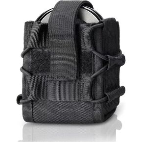 Handcuff Pouch for Duty Belt,Molle Handcuff Holster,Handcuff Case Fit Asp Handcuff/Hinged Handcuff/Chain Handcuff/Folding Rigid Handcuff.