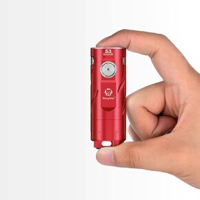 RovyVon S3 EDC Flashlight,1800 Lumen High Lumens Mini Pocket Flashlight, USB-C Rechargeable EDC Keychain Flashlight