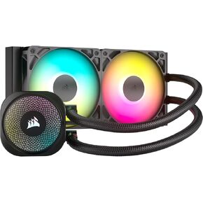 CORSAIR Nautilus 360 RS ARGB Liquid CPU Cooler – 360mm AIO – Low-Noise – Direct Motherboard Connection – Daisy-Chain – Intel LGA 1851/1700, AMD AM5/AM4 – 3X RS120 ARGB Fans Included – Black