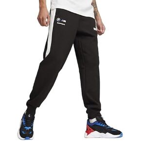 PUMA Men's Standard BMW M Motorsport T7 Sweatpants, Black-SS24