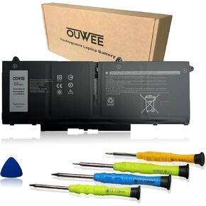 FK0VR Laptop Battery Compatible with Dell Latitude 5330 7330 7430 7530 Latitude 5330 2-in-1 Latitude 7330 2-in-1 Latitude 7430 2-in-1 Series FKOVR 8H6WD 293F1 01VX5 404T8 51R71 8P81K