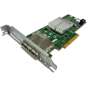 Dell SAS External Dual Ports PCI-E 6GB/S Host Bus Server Adapter 12DNW 342-0910 Consumer Electronics