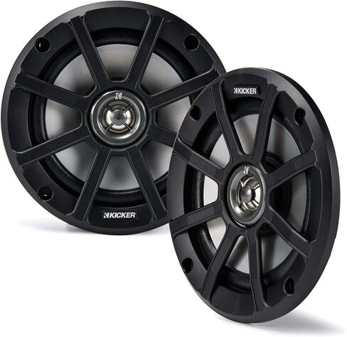 Kicker PSC65 6.5-Inch (160mm) PowerSports Weather-Proof Coaxial Speakers, 4-Ohm (Pair) in Saudi Arabia