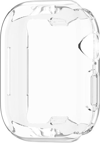 Compatible with Apple Watch Series 10 Screen Protector, Ultra-Thin Soft TPU Scratch Resistant Case Replacement Full Protective Bumper Cover Accessories for Apple Watch Series 10 (Gold, 42mm) in Saudi Arabia
