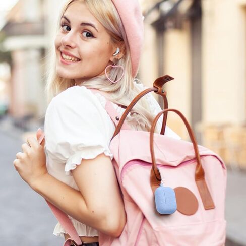 متوافق مع غطاء حافظة Apple AirPods Pro الجيل الثاني/غطاء حافظة AirPod Pro، حافظة زهور منقوشة مع سيليكون ناعم، مجموعة تنظيف، شاشة LED أمامية مرئية، سلسلة مفاتيح، وردي فاتح in Kuwait