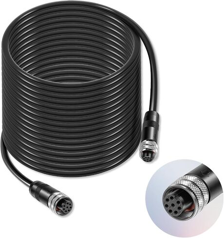 Replace for Humminbird 720073-4 Boat Ethernet Cable, AS EC 30E Ethernet Cord 30ft, Fit for APEX, SOLIX, Onix, ION, 1100/1100 HD, 900/900 HD, 800/800HD, 700 HD Series (30 Feet) in Kuwait