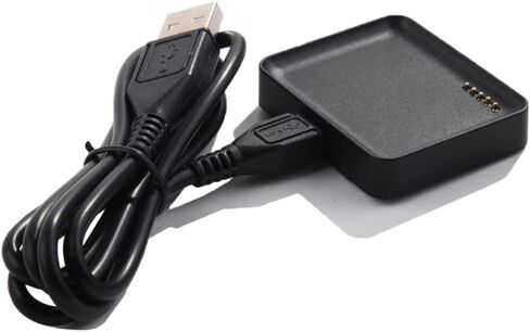 PINHEN Charger Compatible with LG G Watch W100 USB Charge Cradle Dock with 1M Charging Cable Compatible with LG G Watch W100 Accessories (W100) in Saudi Arabia