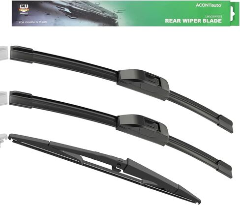 Automotive Replacement Windshield Wiper Blades For My Car Water Repellent-24"/18"/10" Windshield Wiper Blades Replacement for 2023-2018 Jeep Compass Windshield Wipers (Pack of 3) in Saudi Arabia