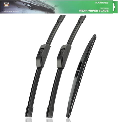 Automotive Replacement Windshield Wiper Blades For My Car Water Repellent-24"/18"/10" Windshield Wiper Blades Replacement for 2023-2018 Jeep Compass Windshield Wipers (Pack of 3) in Saudi Arabia