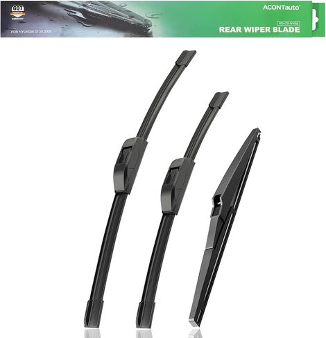 Automotive Replacement Windshield Wiper Blades For My Car Water Repellent-24"/18"/10" Windshield Wiper Blades Replacement for 2023-2018 Jeep Compass Windshield Wipers (Pack of 3) in Saudi Arabia