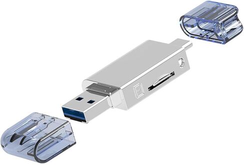 Cablecc 5Gbps USB 3.0 to Memory Card NM Nano & SD Card Reader Writer for Mate Seial Phone & Camera & Laptop in Saudi Arabia