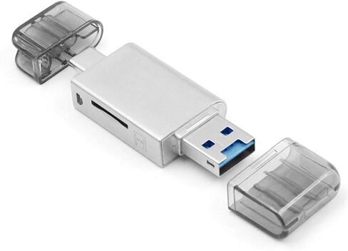 Cablecc 5Gbps USB 3.0 to Memory Card NM Nano & SD Card Reader Writer for Mate Seial Phone & Camera & Laptop in Saudi Arabia