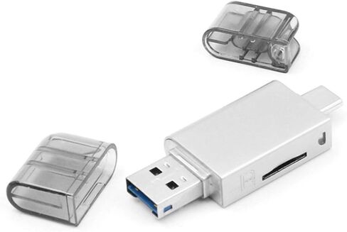Cablecc 5Gbps USB 3.0 to Memory Card NM Nano & SD Card Reader Writer for Mate Seial Phone & Camera & Laptop in Saudi Arabia