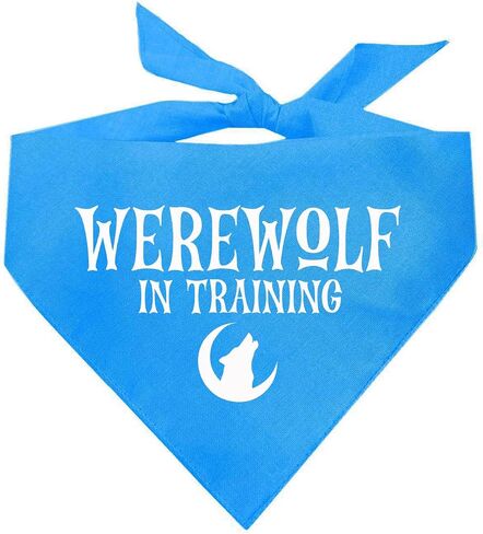 Werewolf in Training Costume Halloween Dog Bandana (Black, OS 287) in Saudi Arabia