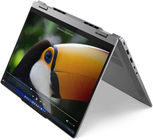 Lenovo ThinkBook 14 2-in-1 Gen 4 AI Ready, Intel Ultra 7 155U, 14.0" FHD (1920 x 1200) IPS, Touchscreen, 1TB SSD, 16 GB DDR5 RAM, Thunderbolt 4,1080P Camera, Slim Pen, Win 11 Pro - Luna Grey in Saudi Arabia