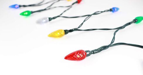 LED Christmas Light Phone Charger Cord USB and Bulb Charging Cable 50inch 10led Multicolor Bulbs Compatible with Phone14,14Pro,14Pro Max, 13,13Pro,13Pro Max,12Pro Max,11etc (1pcs) in Saudi Arabia
