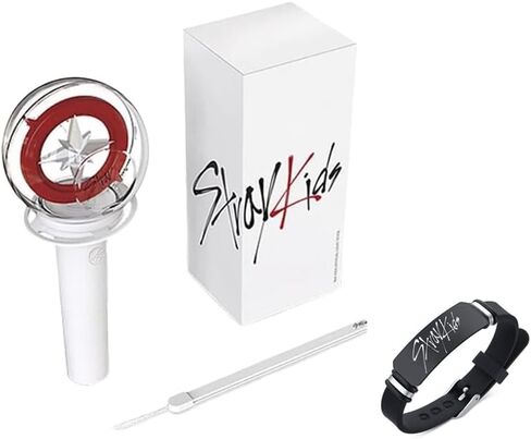 Stray Kids Lightstick VER1، أضواء تشجيع للحفلات الموسيقية مع قطعة واحدة من أساور Merch in Saudi Arabia