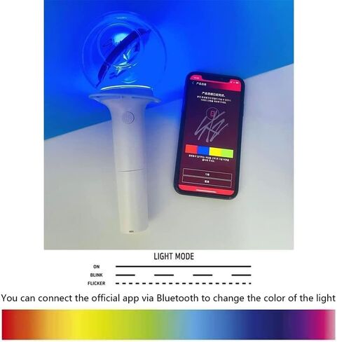 Stray Kids Lightstick VER1، أضواء تشجيع للحفلات الموسيقية مع قطعة واحدة من أساور Merch in Saudi Arabia