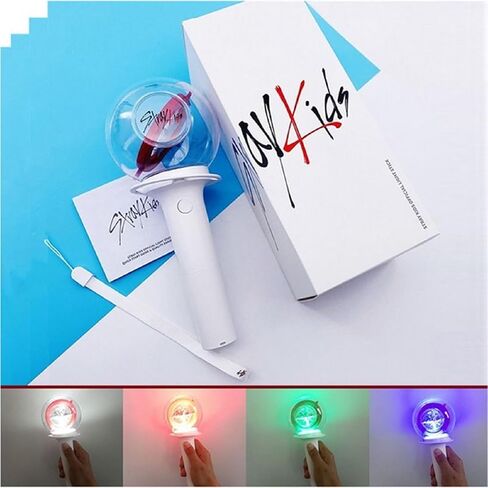 Stray Kids Lightstick VER1، أضواء تشجيع للحفلات الموسيقية مع قطعة واحدة من أساور Merch in Saudi Arabia