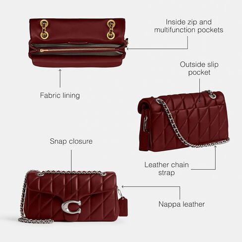 COACH Tabby Shoulder Bag 26, B4/Dark Neutral in Saudi Arabia