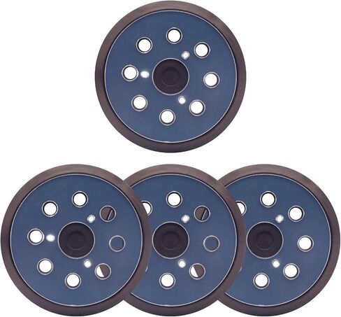 5" Sander Replacement Pad for Makita, 5 Inch 8 Hole Hook and Loop Sander Pads for Makita BO5010, BO5030K, BO5031K Compatible with DeWalt D26451,D26453,DW420, Porter Cable 382 (2 Pack) in Saudi Arabia