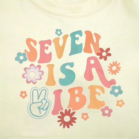 قميص بناتي لأعياد الميلاد للأطفال البنات ثلاثة/أربعة/خمسة/ستة هو تي شيرت جرافيك فيبي للحفلات للأطفال 3rd 4th 5th 6th in Kuwait