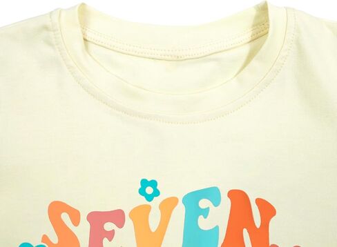 قميص بناتي لأعياد الميلاد للأطفال البنات ثلاثة/أربعة/خمسة/ستة هو تي شيرت جرافيك فيبي للحفلات للأطفال 3rd 4th 5th 6th in Kuwait