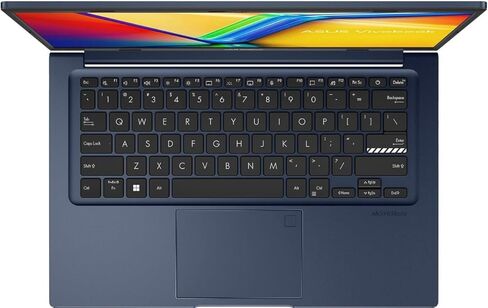 ASUS VivoBook 14 Business Laptop | 14" FHD Anti-Glare | Intel Hexa-core i3-1215U (>i7-1165G7) | 16GB DDR4 512GB SSD | USB-C Privacy Webcam SonicMaster Win11Pro Blue + HDMI Cable in Saudi Arabia