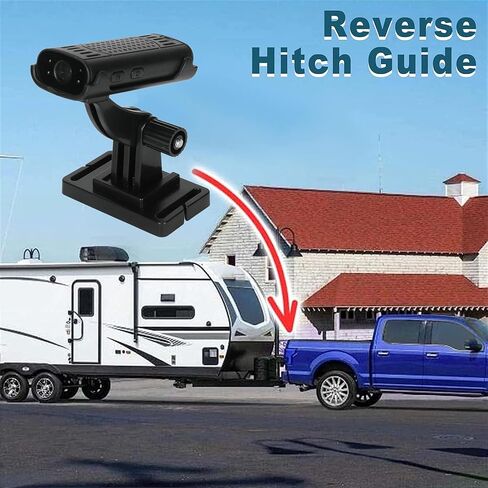 Magnetic Backup Camera , 150° Truck Hitch Trailer Rear View Camera, Waterproof Night Vision Back Up Camera Systems for RV Trucks Trailer Car in Saudi Arabia