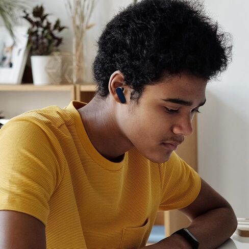 ANC TWS، سماعات أذن لاسلكية بخاصية إلغاء الضوضاء النشطة، تقلل الضوضاء، سماعات أذن، وقت تشغيل طويل، مقاومة للماء IPX4، جهير أعمق، 4 ميكروفونات ENC، ملاءمة مريحة، سماعات أذن بلوتوث 5.4 (أزرق) in Saudi Arabia