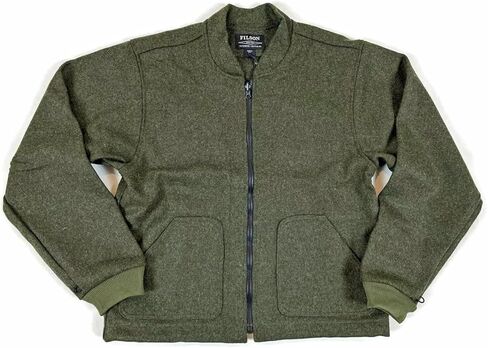 Filson Mackinaw Wool Jacket Liner Forest Green in Kuwait