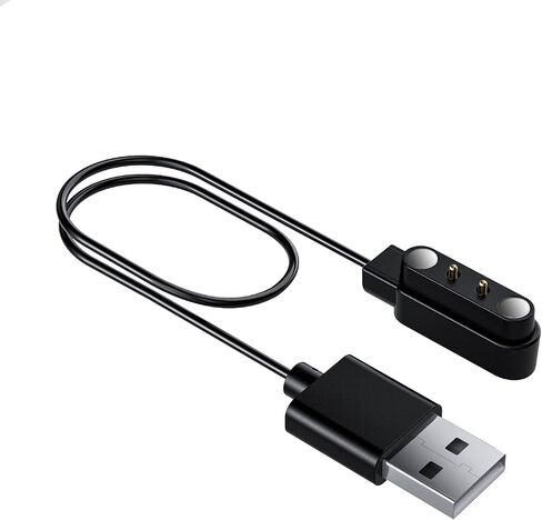 شاحن ساعة ذكية ANDFZ مغناطيسي، كابل شحن USB لـ T42 أسود وردي فضي T33 أسود in Saudi Arabia