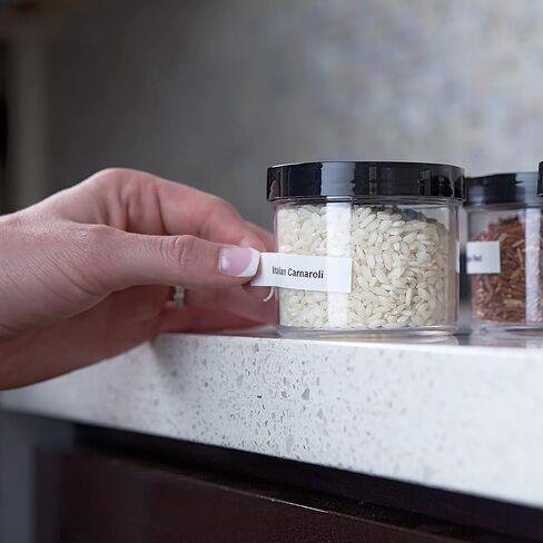 ملصقات DYMO الأصلية D1 | طباعة سوداء على شريط أبيض | 9 مم × 7 م | ملصقات ذاتية اللصق لصانعي ملصقات LabelManager | صنع في أوروبا in Kuwait